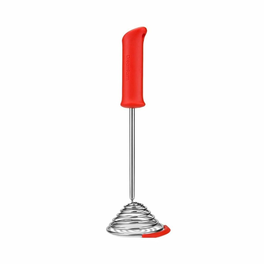 Cooks' Tools * | Dreamfarm Smood Potato Masher | Red