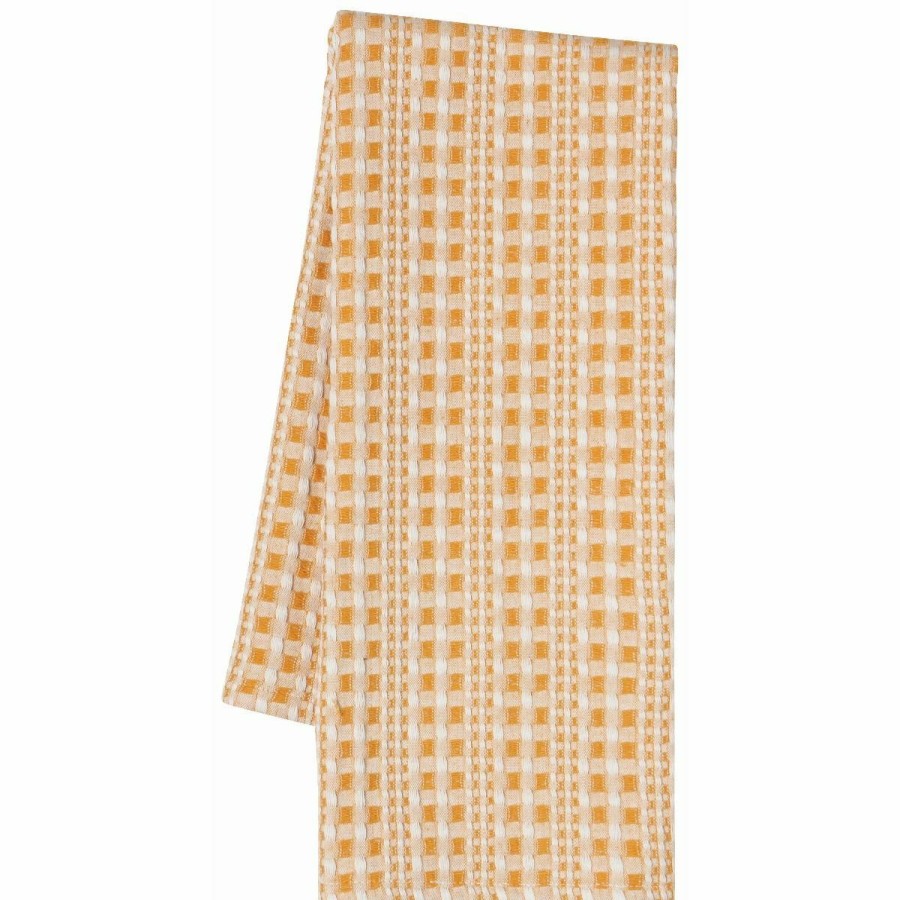 Glassware & Tabletop * | Danica Brands Danica Heirloom Abode Dishtowels (Set Of 2) | Ochre