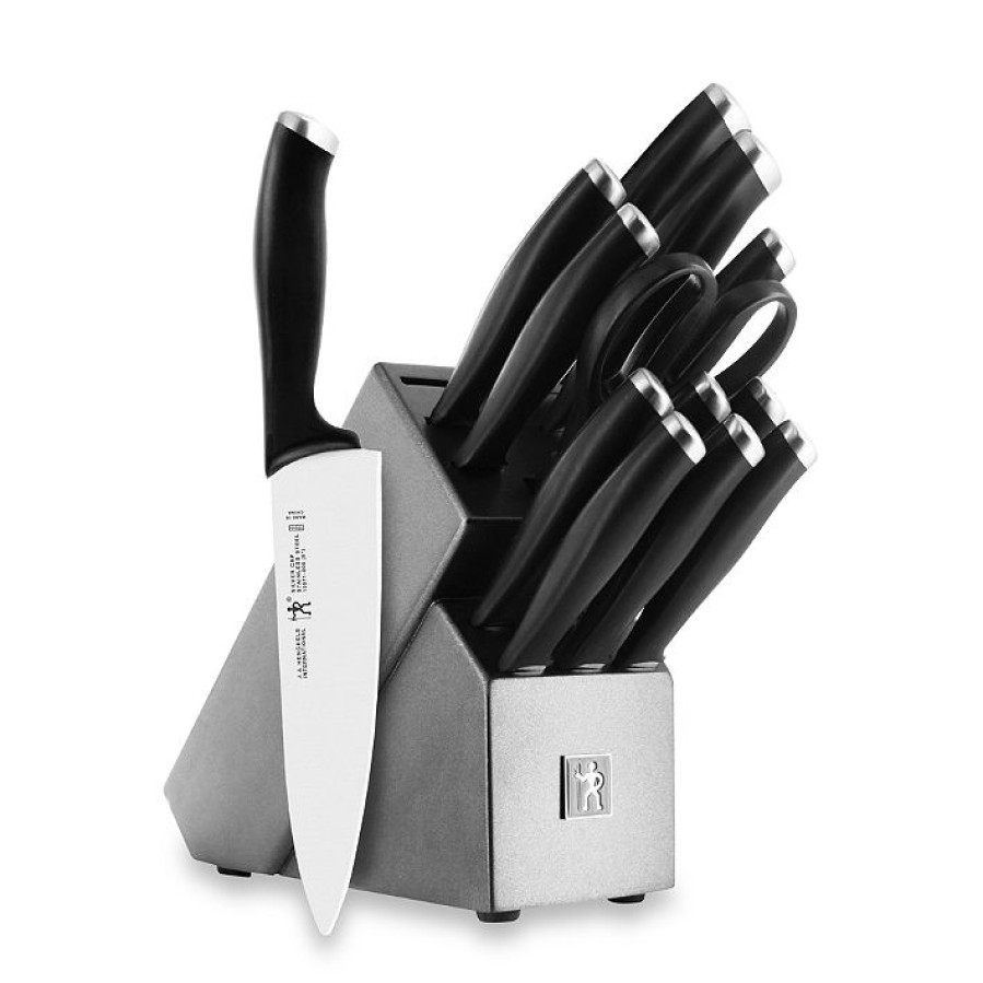 Knives * | J.A. Henckels International Ja Henckels International Knife Block Set 14 Piece Silvercap Set