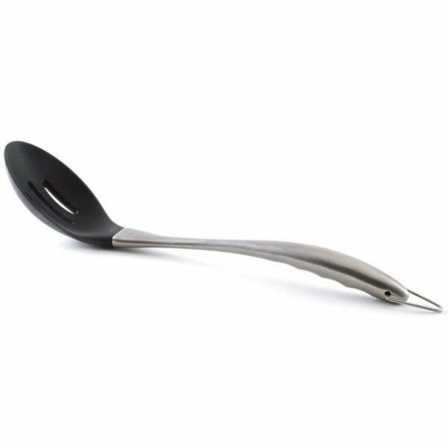 Cooks' Tools * | Norpro Stainless Steel And Silicone | Slotted Spoon