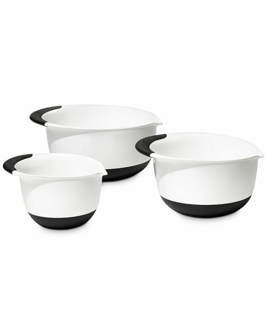 Kitchen * | Oxo 3-Pc. Mixing Bowl Set White