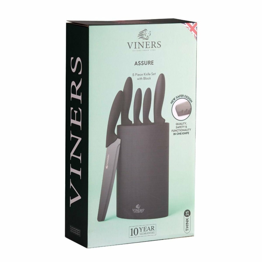 Knives * | Viners Assure Knife Block | 6-Piece