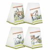 Glassware & Tabletop * | Everything Kitchens Barnyard Baby Animals 19 X 28 Tea Towels (Set Of 4) | Assorted