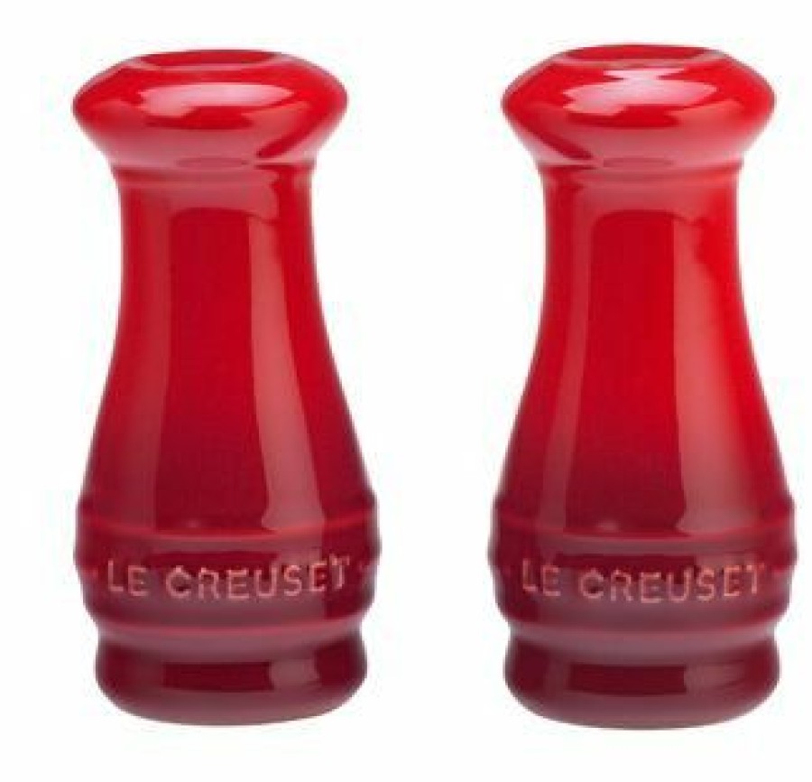 Glassware & Tabletop * | Le Creuset 2-Piece Salt & Pepper Shakers | Cerise/Cherry Red