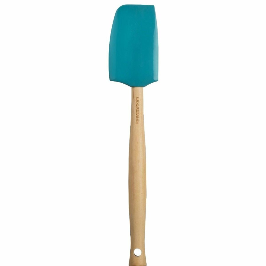 Cooks' Tools * | Le Creuset Craft Series Medium Spatula | Caribbean Blue