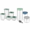 Kitchen * | Berghoff 8-Pc. Leo Storage Set Clear, Mint, Grey