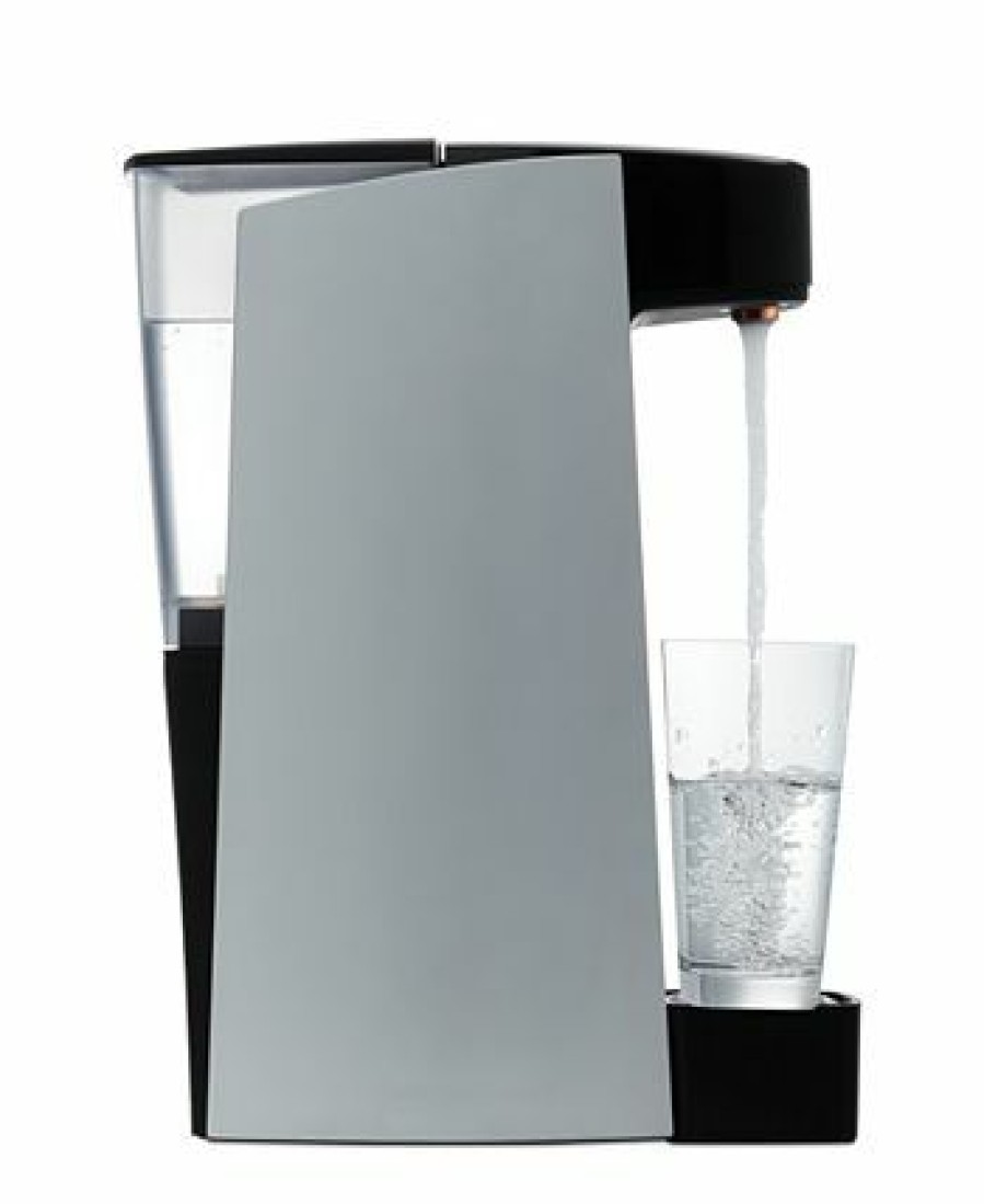 Kitchen * | Carbon8 16.70 One Touch Sparking Water Maker And Dispenser C8-01-Al Silver