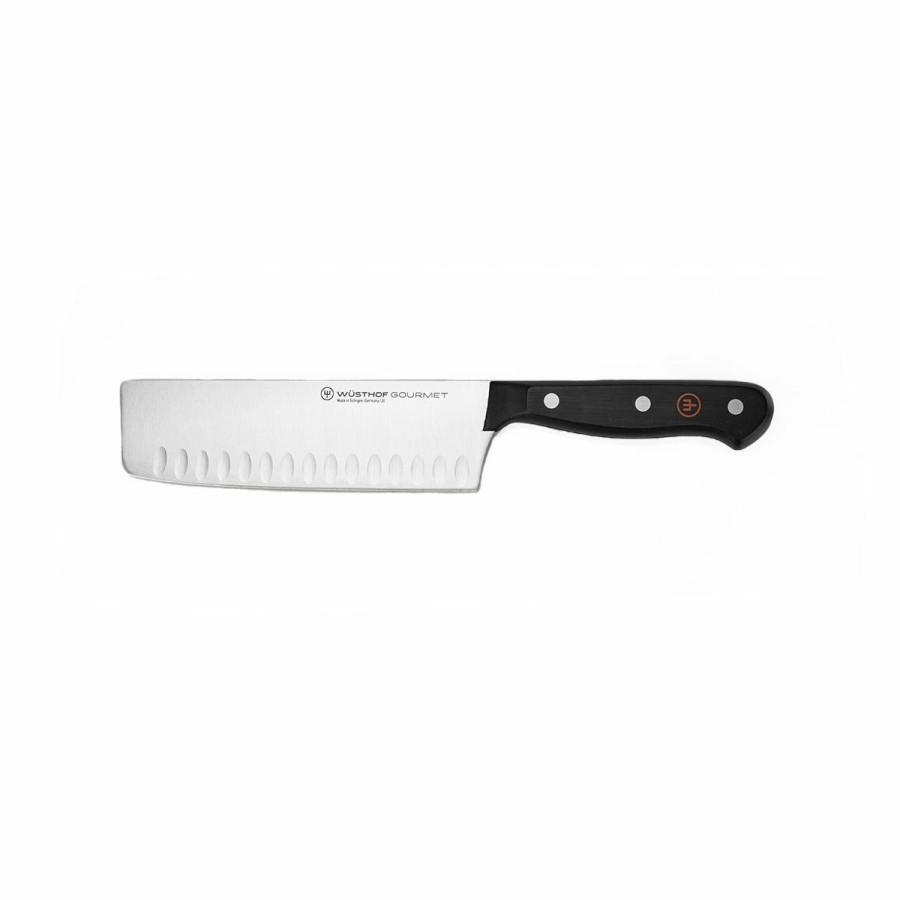 Knives * | Wusthof Cutlery Wusthof Gourmet 6.5 Nakiri Knife | Hollow Edge