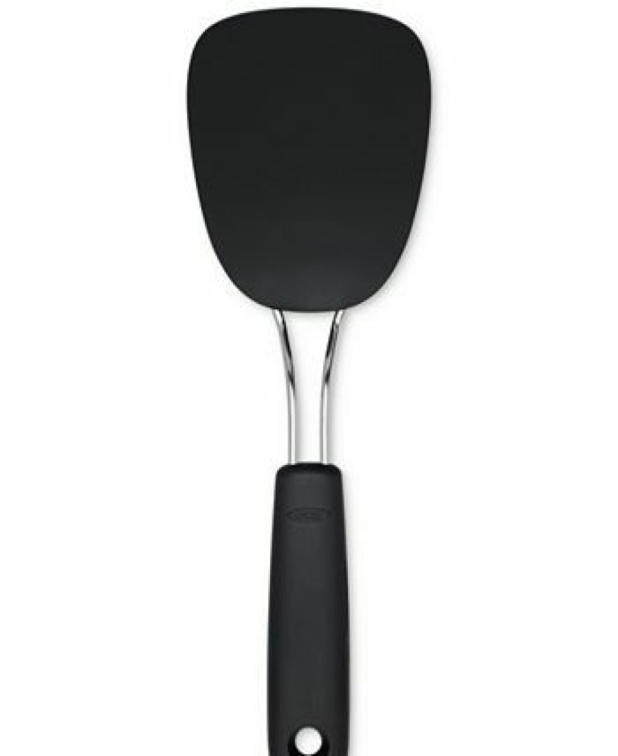 Kitchen * | Oxo Nylon Flex Spatula Black