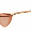 Glassware & Tabletop * | Mercer Barfly Fine Mesh Strainer | Copper Plated