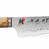 Knives * | Miyabi Knives 7 Granton Santoku Japanese Knife Birchwood Sg2