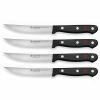 Knives * | Wusthof Cutlery Wusthof Gourmet 4-Piece Steak Knife Set