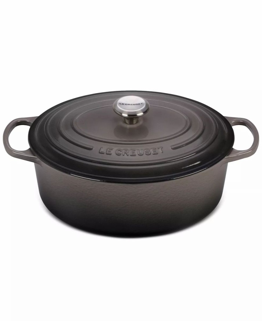 Kitchen * | Le Creuset Signature Enameled Cast Iron 6.75 Qt. Oval French Oven