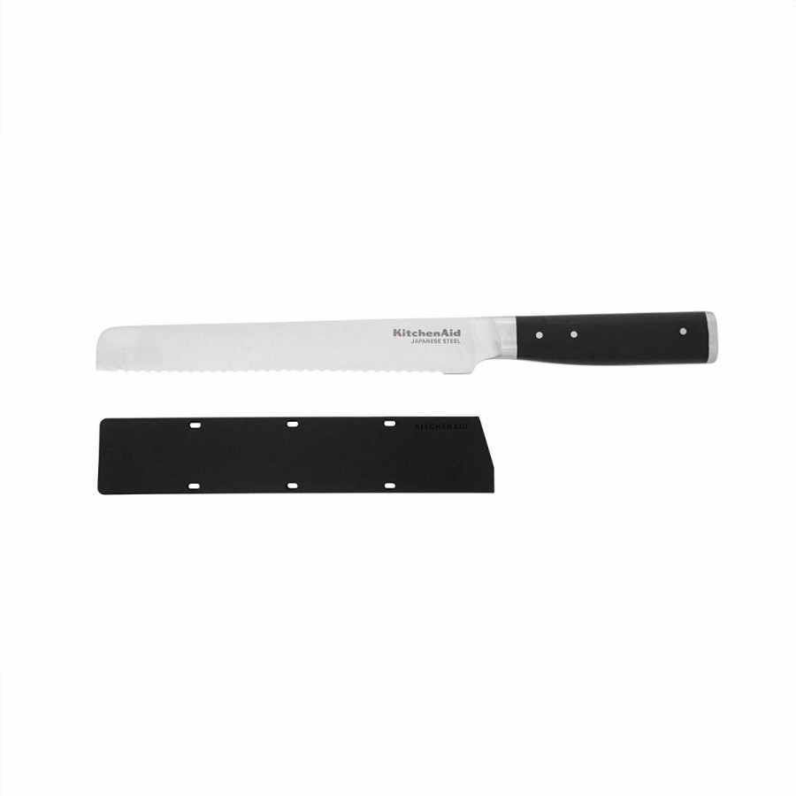 Knives * | Kitchenaid Non-Electrics Kitchenaid Gourmet Forged 8 Bread Knife With Sheath