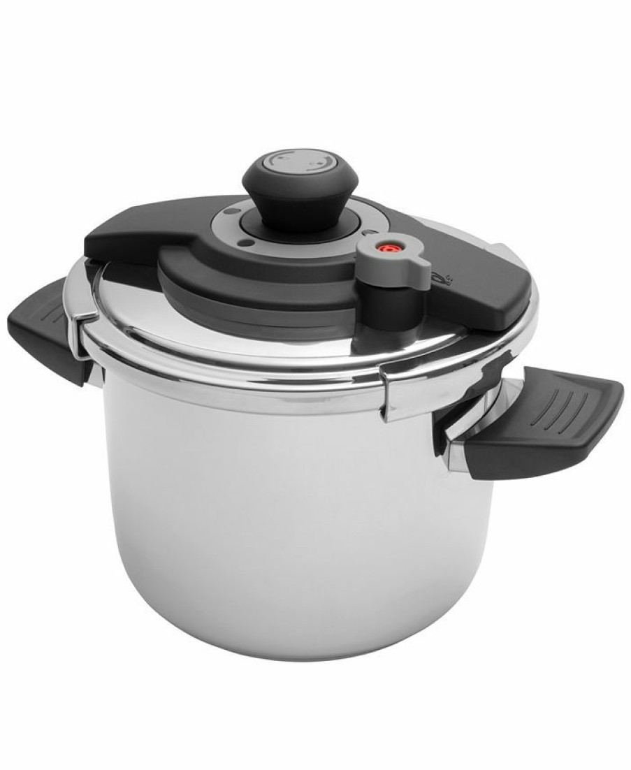 Kitchen * | Berghoff Vita 18/10 Stainless Steel 6.3 Qt. Pressure Cooker Silver