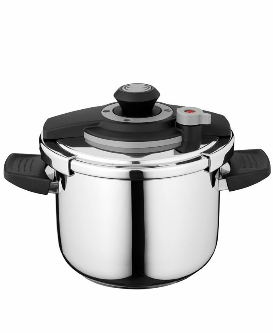 Kitchen * | Berghoff Vita 18/10 Stainless Steel 6.3 Qt. Pressure Cooker Silver