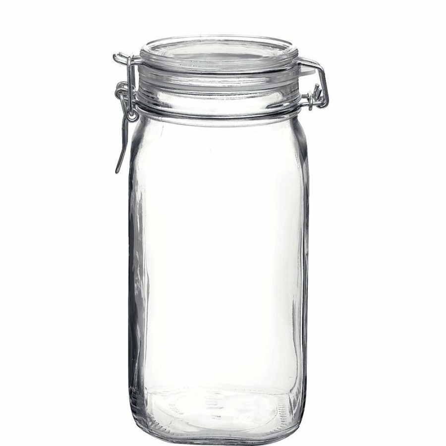 Glassware & Tabletop * | Bormioli Rocco 1.5L Swing Top Fido Canning Jars | 6-Pack