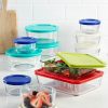 Kitchen * | Pyrex 22 Piece Food Storage Container Set, Created For Macy'S