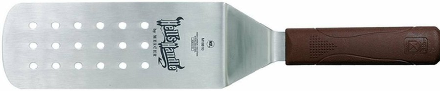 Cooks' Tools * | Mercer Culinary Mercer Hell'S Handles Grill Spatula Heat Resistant 14.25 Perforated