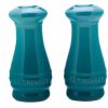 Glassware & Tabletop * | Le Creuset 2-Piece Salt & Pepper Shakers | Caribbean Blue