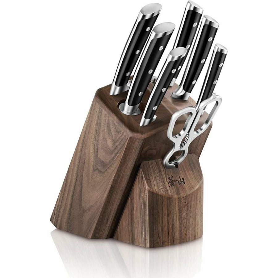 Knives * | Cangshan Cutlery Ts Series 8-Piece Knife Block Set