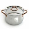 Kitchen * | Berghoff Uro Stainless Steel 9.5 Covered Dutch Oven Silver