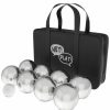 Misc_Gifts * | Trademark Global 10-Pc. Petanque/Boules For Bocce Game Black