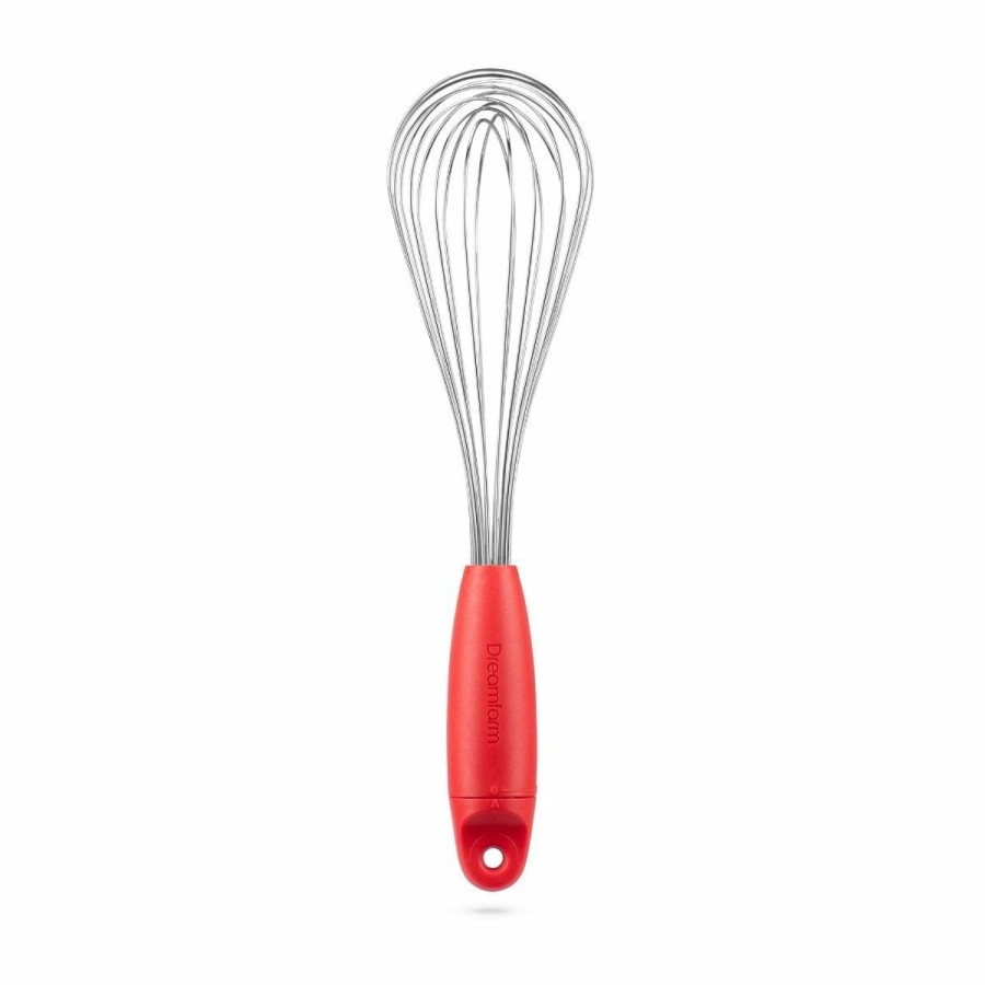 Cooks' Tools * | Dreamfarm Flisk Foldable Whisk| Red