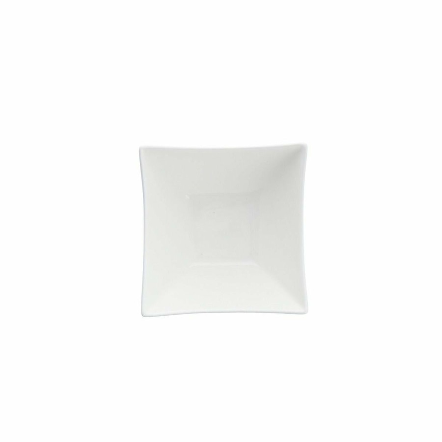 Glassware & Tabletop * | Fortessa Fiji 3.25 Square Bowl | White