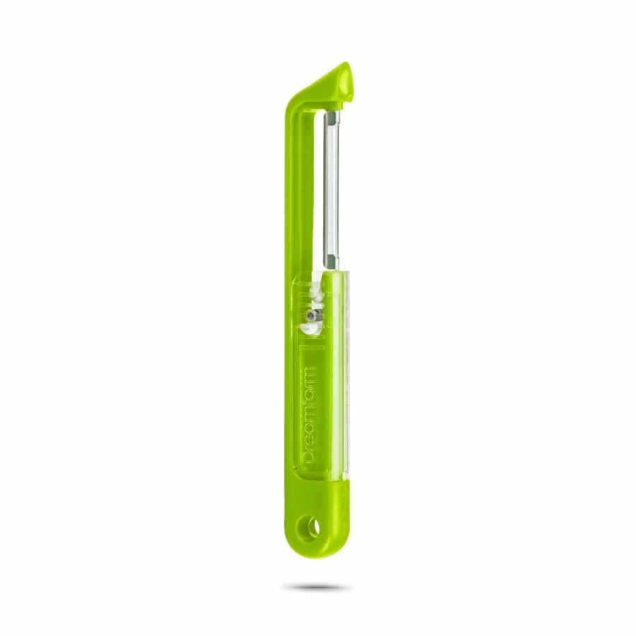 Cooks' Tools * | Dreamfarm Sharple Self Sharpening Peeler | Green