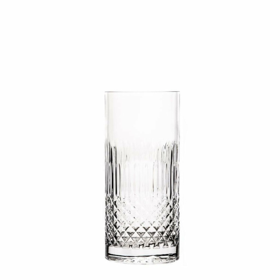 Glassware & Tabletop * | Luigi Bormioli Diamante Beverage 16Oz Glass | Set Of 4