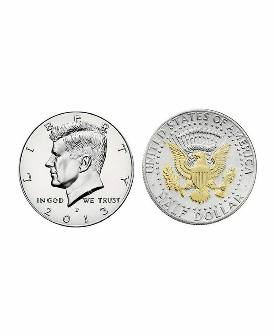 Misc_Gifts * | American Coin Treasures Veteran'S Creed With Genuine Jfk Half Dollar Matted Coin