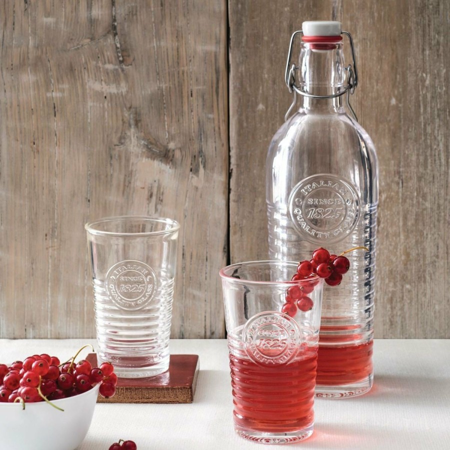 Glassware & Tabletop * | Bormioli Rocco Officina 1825 Clear Bottle With Swing Top 33.75 Oz