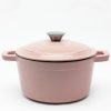 Kitchen * | Berghoff Cast Iron 3 Qt. Round Covered Stockpot Pink