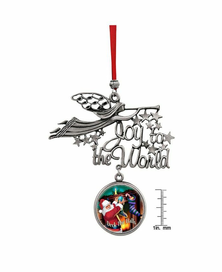 Misc_Gifts * | American Coin Treasures Joy To The World Santa Deck The Halls Jfk Half Dollar Ornament Multi