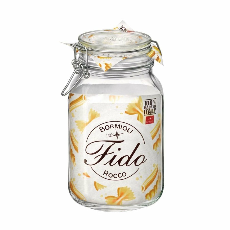 Glassware & Tabletop * | Bormioli Rocco 2L Swing Top Fido Canning Jar