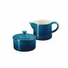 Glassware & Tabletop * | Le Creuset Signature Cream & Sugar Set | Deep Teal