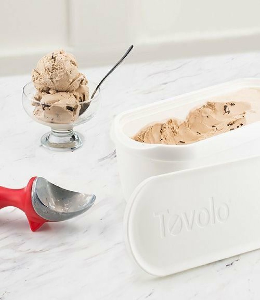 Cooks' Tools * | Tovolo 2.5 Qt Ice Cream Tub (White)