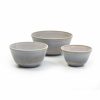 Cooks' Tools * | Mosser Glass 3-Piece Mixing Bowl Set (20Oz, 40Oz, 60Oz) | Marble