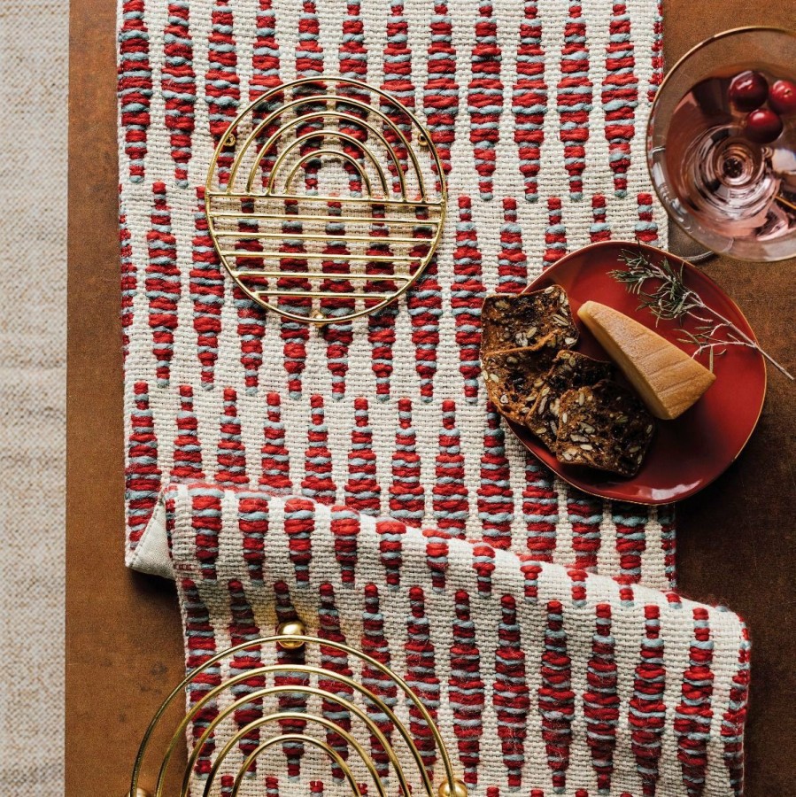 Glassware & Tabletop * | Danica Brands Danica Heirloom 13 X 72 Spool Table Runner | Chili