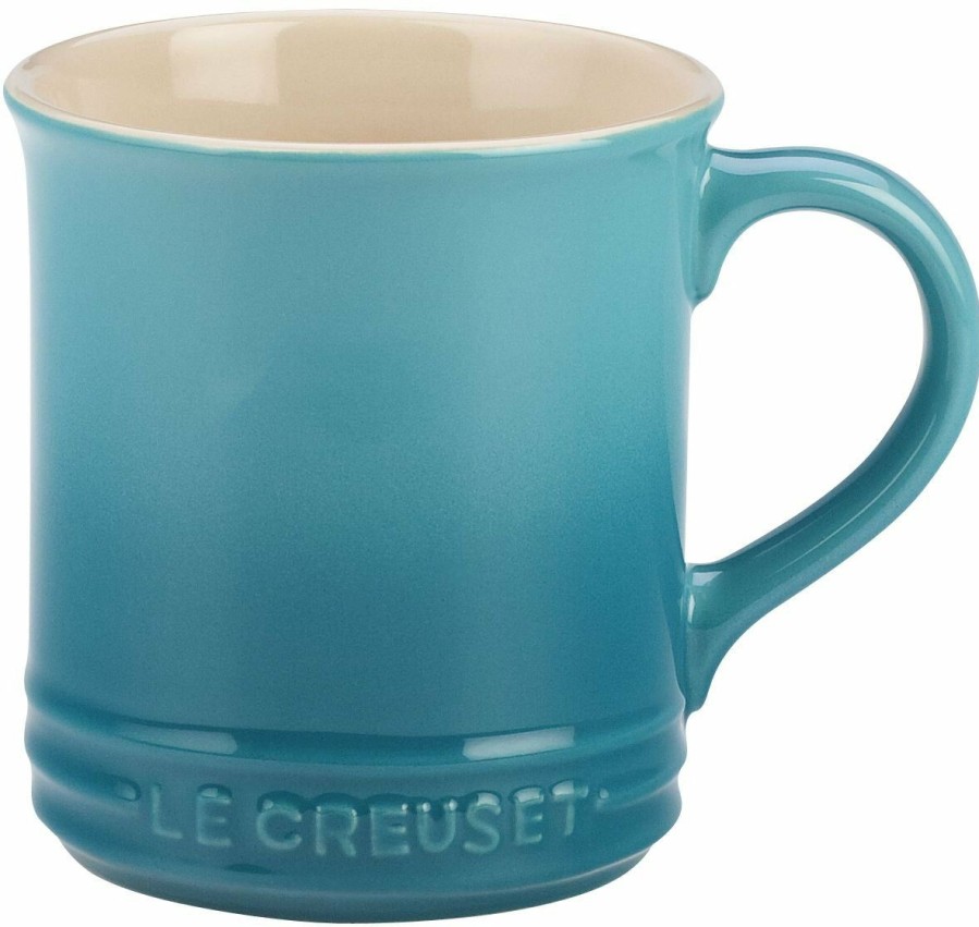 Glassware & Tabletop * | Le Creuset 14Oz Mug | Caribbean Blue