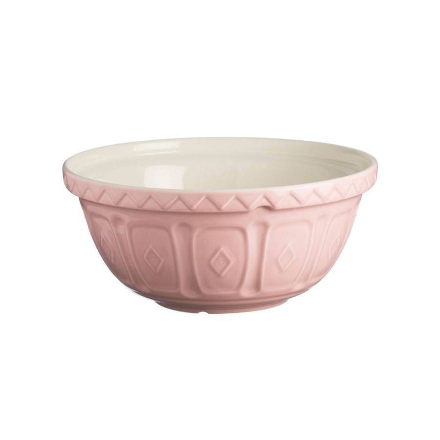 Cooks' Tools * | Mason Cash Color Mix S18 (2.85 Qt) Mixing Bowl | Powder Pink