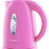 Kitchen * | Ovente Lectric Hot Water Kettle Boiler, 1.7 L Pink