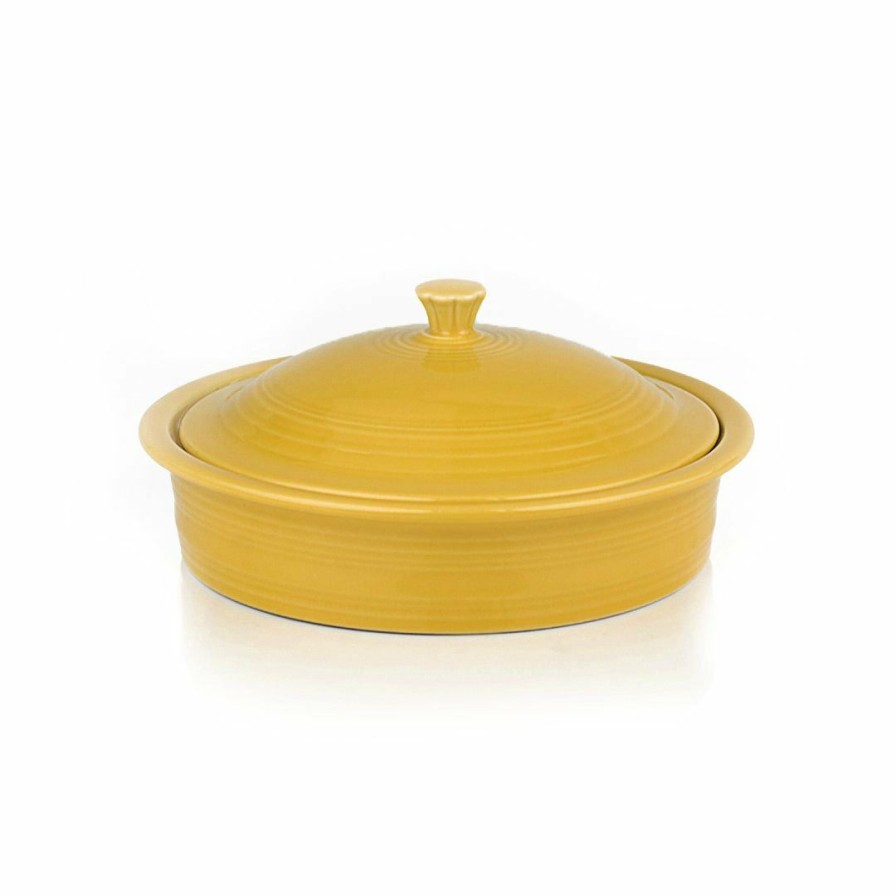 Cooks' Tools * | Fiesta Small Covered Casserole/Tortilla Warmer | Daffodil