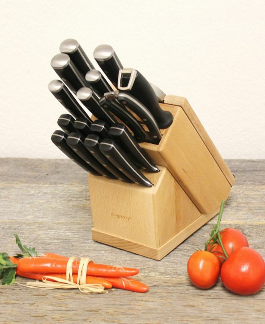 Kitchen * | Berghoff 20-Pc. Cutlery Set Black