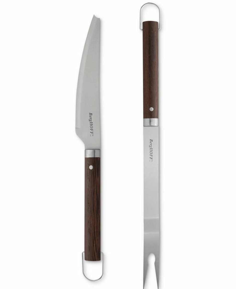 Kitchen * | Berghoff Essentials Bbq 2-Pc. Carving Set Brown