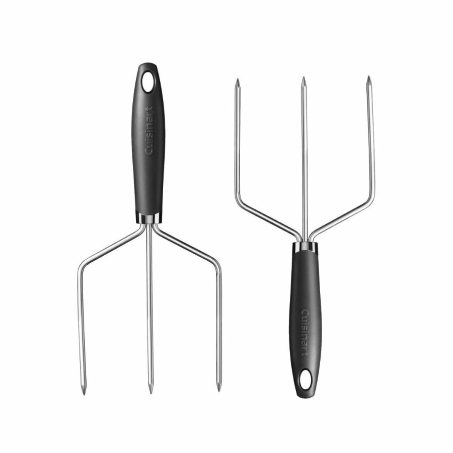 Cooks' Tools * | Cuisinart Curve Handle Collection Turkey Lifters (Set Of 2) | Black