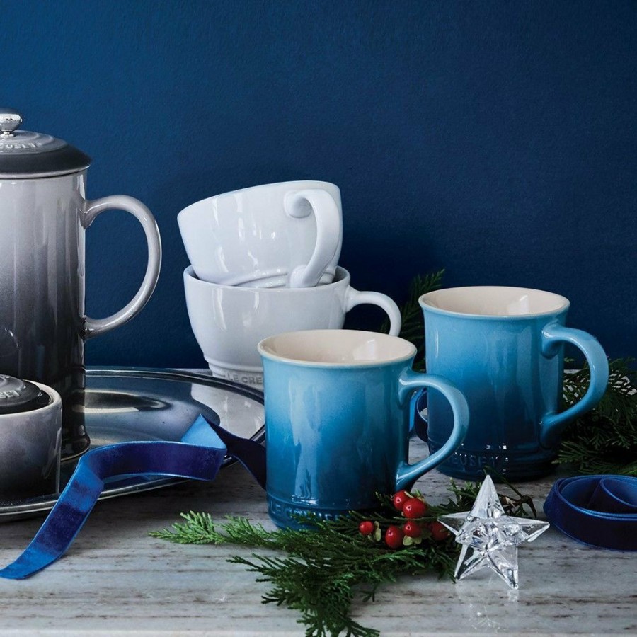 Glassware & Tabletop * | Le Creuset 14Oz Mug | Marseille Blue