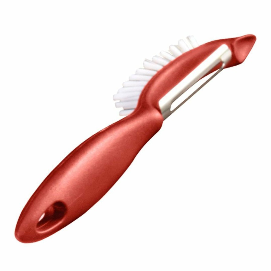 Cooks' Tools * | Rachael Ray Veg-A-Peel 3-In-1 Tool | Red