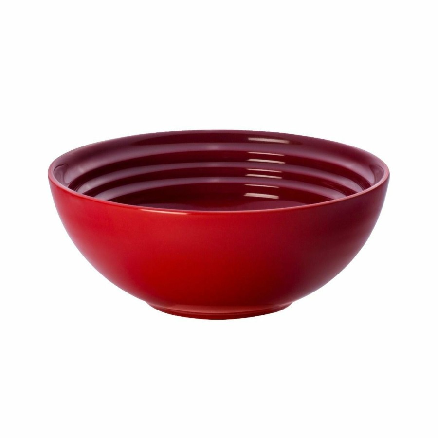 Glassware & Tabletop * | Le Creuset 22Oz Soup Bowls Set Of 4 | Cerise/Cherry Red